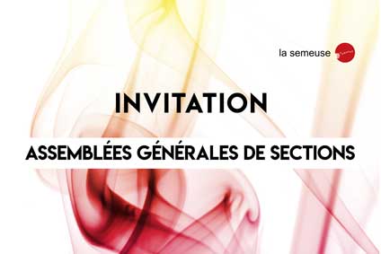 ASSEMBLÉES GÉNÉRALES DE SECTIONS