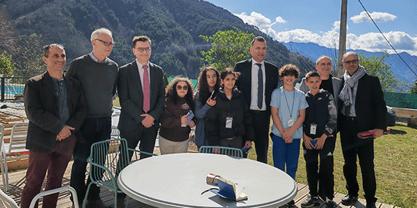 VISITE DU DIRECTEUR ACADEMIQUE A LA SEMEUSE