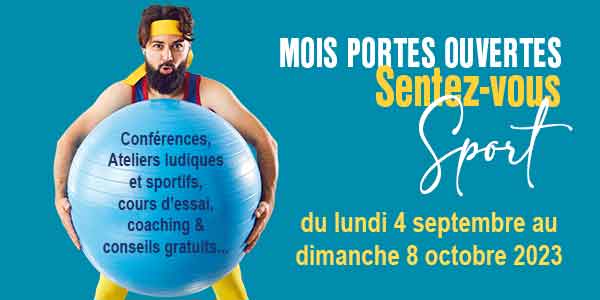 MOIS PORTES OUVERTES SENTEZ-VOUS SPORT