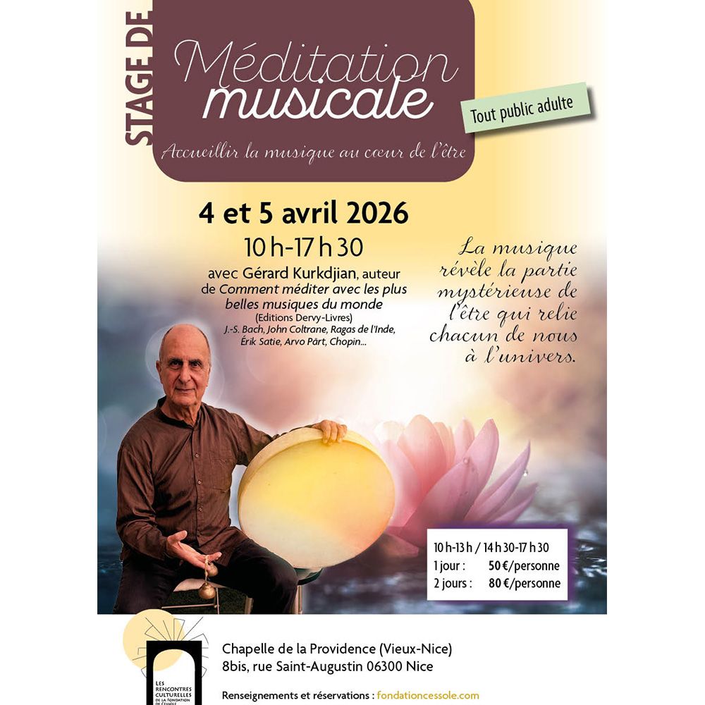 Stage de Méditation Musicale